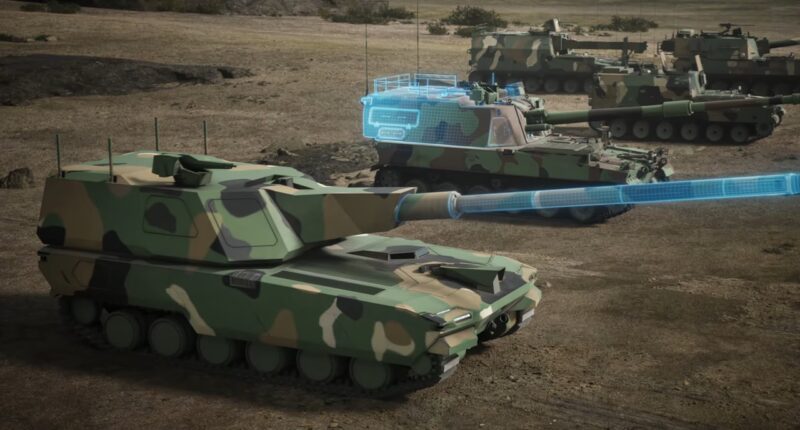 The futuristic K9A3 howitzer. Photo: Hanwha Aerospace
