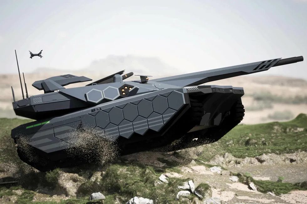 South Korea’s Futuristic Hydrogen-Powered K3 Tank