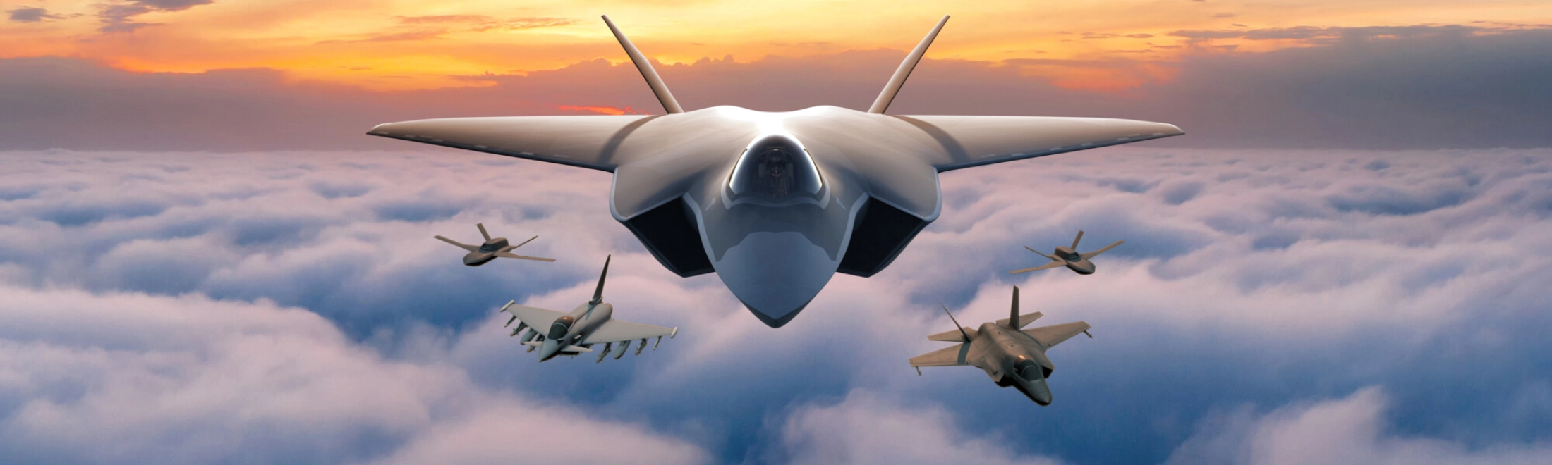 UK unveils stealth combat air flying demonstrator
