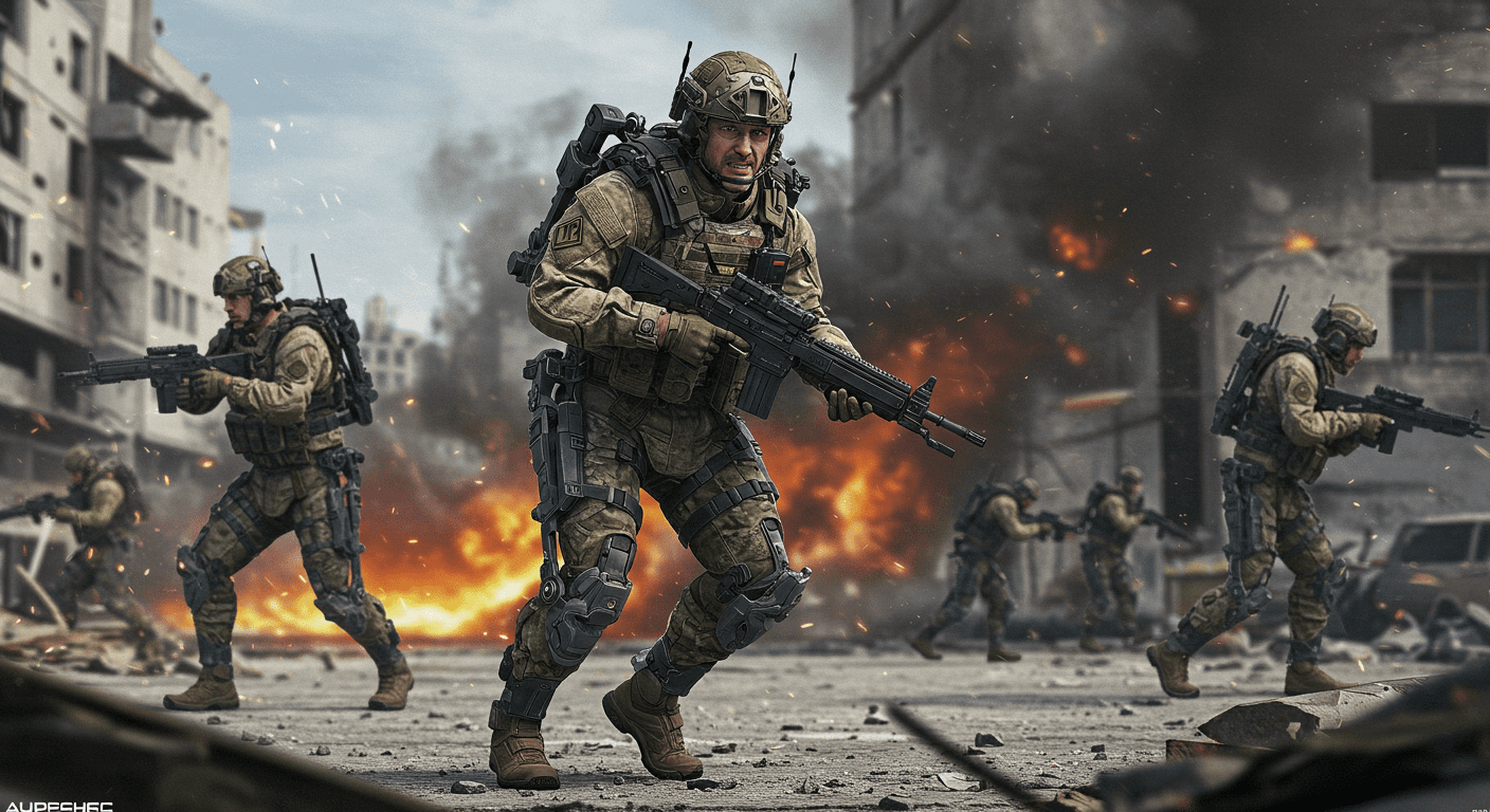 Exoskeleton Soldiers: Enhancing Human Capabilities on the Modern Battlefield