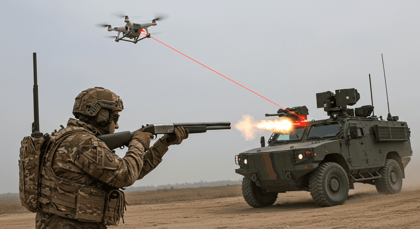 Directed Energy Weapons, Electronic Warfare, or Shotguns: Which Serves Best as a Counter-UAS Solution