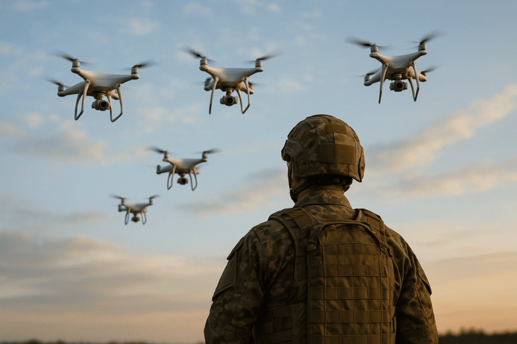 drone swarm