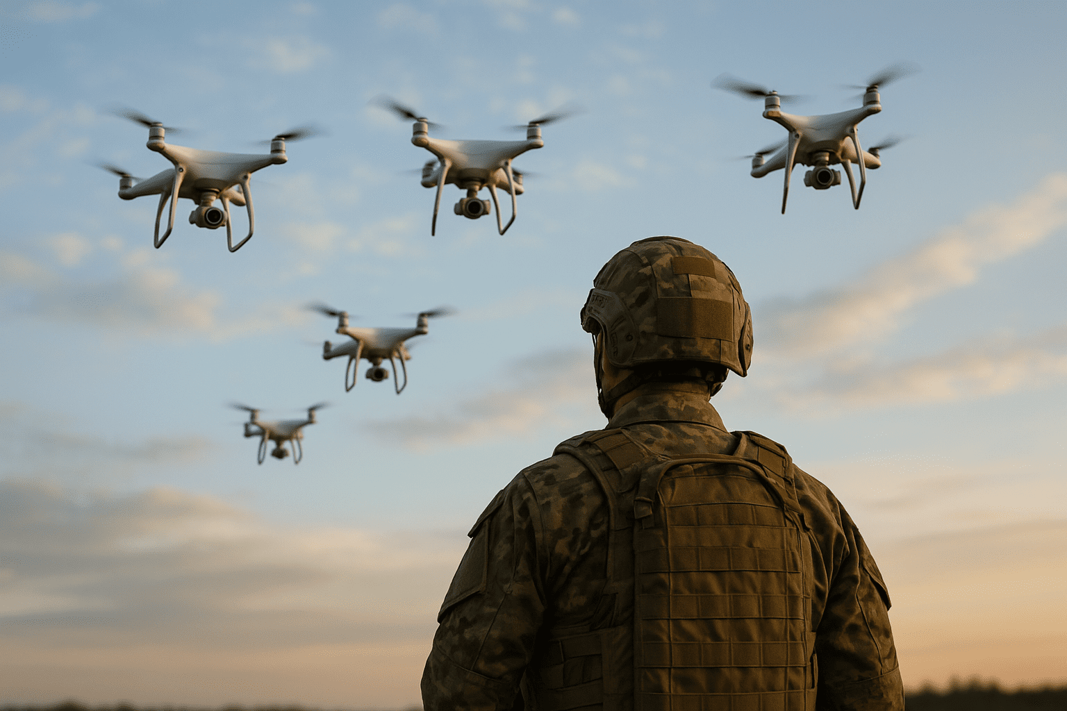 Drone swarm changing the way wars are fought