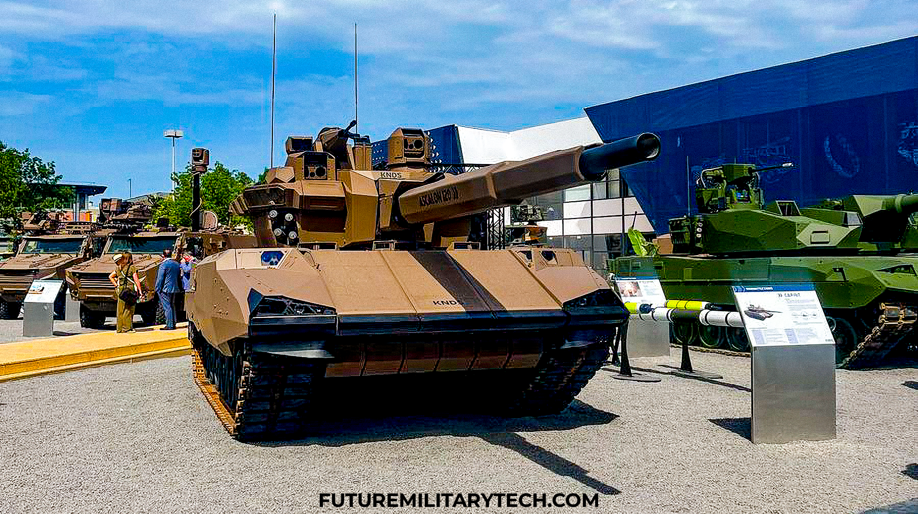 KNDS unveils CAPINT (CAPacité INTermédiaire / Intermediary Capability) Main Battle Tank